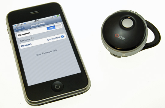 Pairing the Qstik EvoQ Bluetooth Headset Pairing the Qstik EvoQ Bluetooth Headset