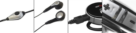 Connecting the Stereo Headphones to the Qstik Connecting the Stereo Headphones to the Qstik