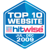 Hitwise Award - June to December 2009 Hitwise Award - June to December 2009