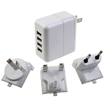 4 Port USB Plug - Travel Edition