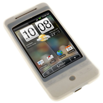 Silicone Case for HTC Hero - Ice 