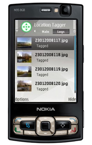 Nokia Location Tagger