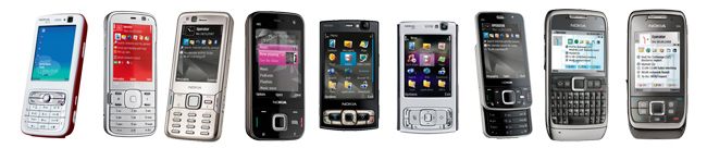 Symbian S60 V3 Handsets From Nokia