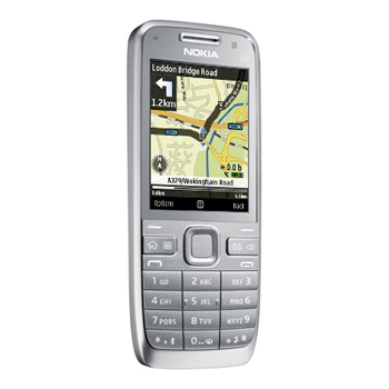 Nokia Maps on the E52