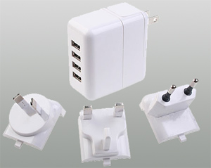 5 Port USB World Charger