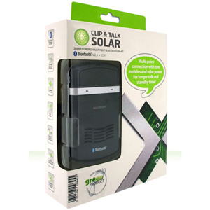 Clip and Talk Bluetooth Car Kit - Solar Edition