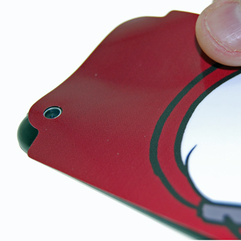 Align with the back of your phone Align with the back of your phone