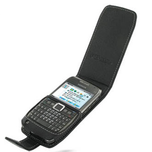 PDair Leather Flip Case - Nokia E71