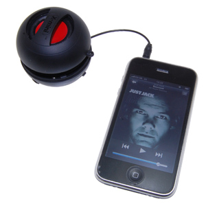 X-mini II works well with phones and MP3 Players