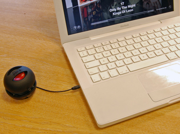 X-mini II sounded better than built in speakers