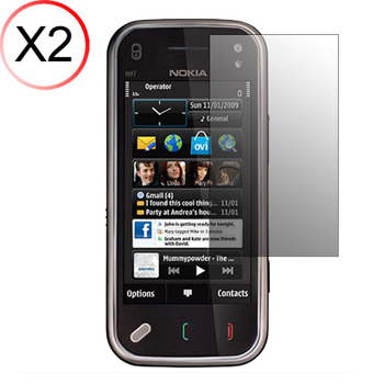 Martin Fields Screen Protector - Nokia N97 Mini - Twin pack