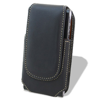 SmartEdge Leather Vertical Pouch Case