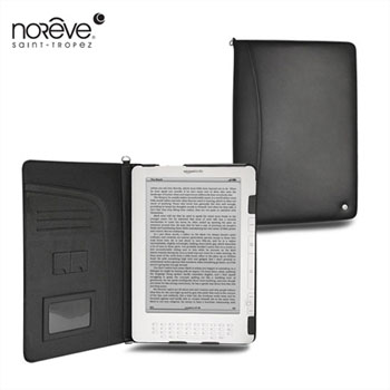 Noreve Black Leather Book Case - Amazon Kindle DX