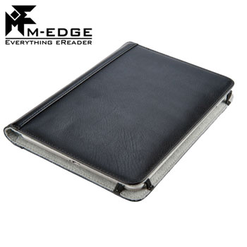 M-Edge GO! Genuine Leather Kindle DX Jacket - Black