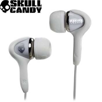 Skullcandy Smokin' Bud - White/Chrome