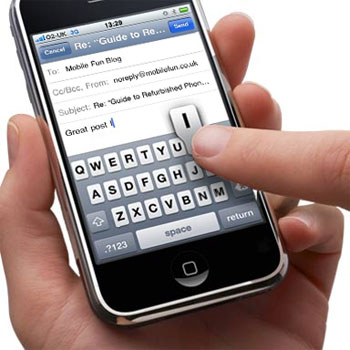 iPhone - Designed for finger control