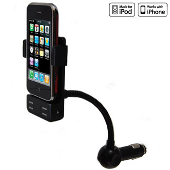 KitPerfect In Car FM Transmitter For iPod And iPhone