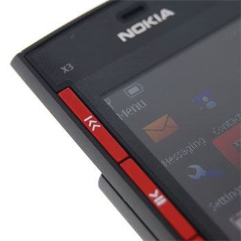 Nokia X3 Music Controls