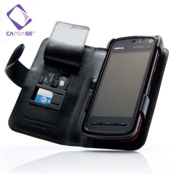 Capdase Classic Leather Book Case for Nokia 5230