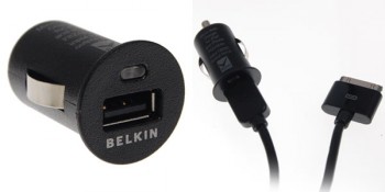 Belkin Micro Auto Car Charger Included