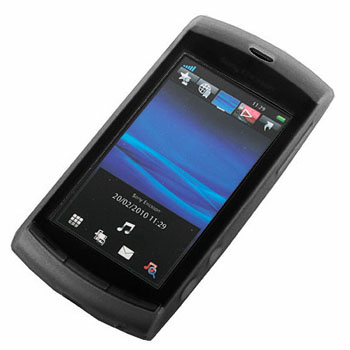 Sony Ericsson Vivaz Silicone Case - Black