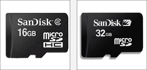 Memory Cards for the BlackBerry Torch