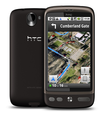 HTC Desire Now includes Free Sat Nav HTC Desire Now includes Free Sat Nav