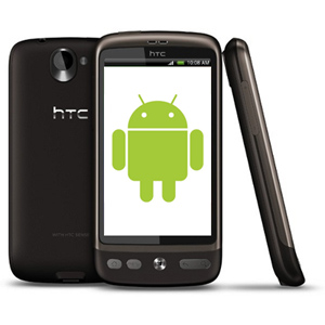 Android Market is available on the HTC Desire 