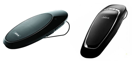 Left: Jabra SP700, Right: Jabra Cruiser