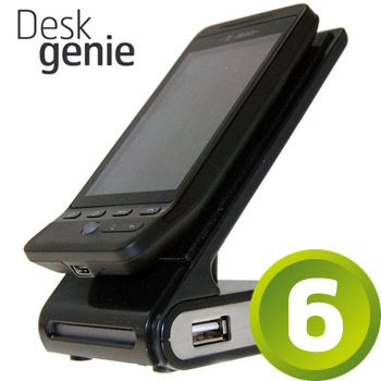 Desk Genie Non-Slip Charging Desk Stand