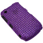 Diamante Hard Back Cover - Purple