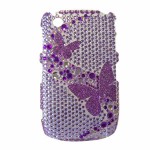 Diamante Butterfly Case - Purple