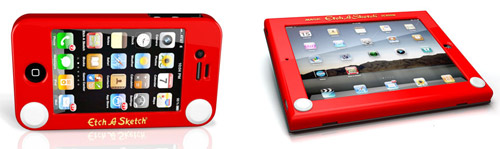 Etch A Sketch Cases for iPad and iPhone