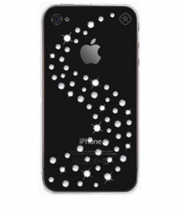 Bling My Thing iPhone 4 Hard Case - Crystal Milky Way Mix