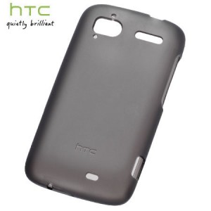 HTC Sensation TPU Translucent Black Hard Shell - TP C620