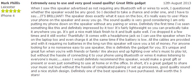 Sonivo Universal Induction Easy Speaker review