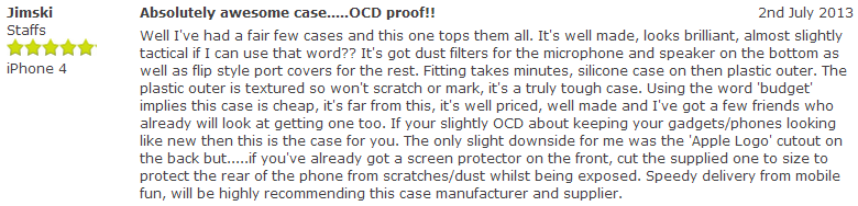 Trident Aegis Case for Apple iPhone 5 review