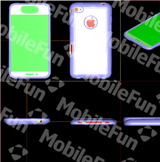 Maquette de coque pour iPhone 5 par un fabricant chinois Design de coque pour iPhone 5 par un fabricant chinois