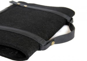 Fabrix 13" Black Satchel Fabrix 13" Black Satchel