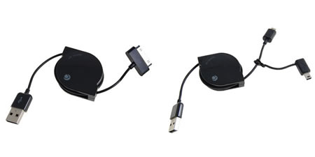 Deff Retractable Sync and Charge Cable
