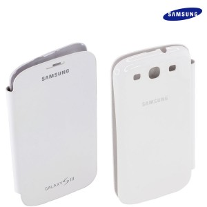Flip Cover officielle Samsung Galaxy S3 – Blanc Céramique 