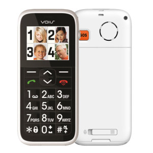 Phone, front + rear view