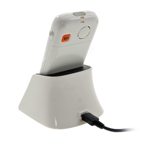 Phone + Stand, back view