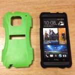 Trident Aegis Case for HTC One hard shell off