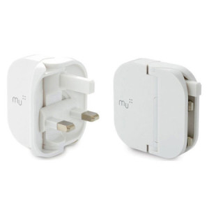 MU Foldable USB Mains Charger Adapter