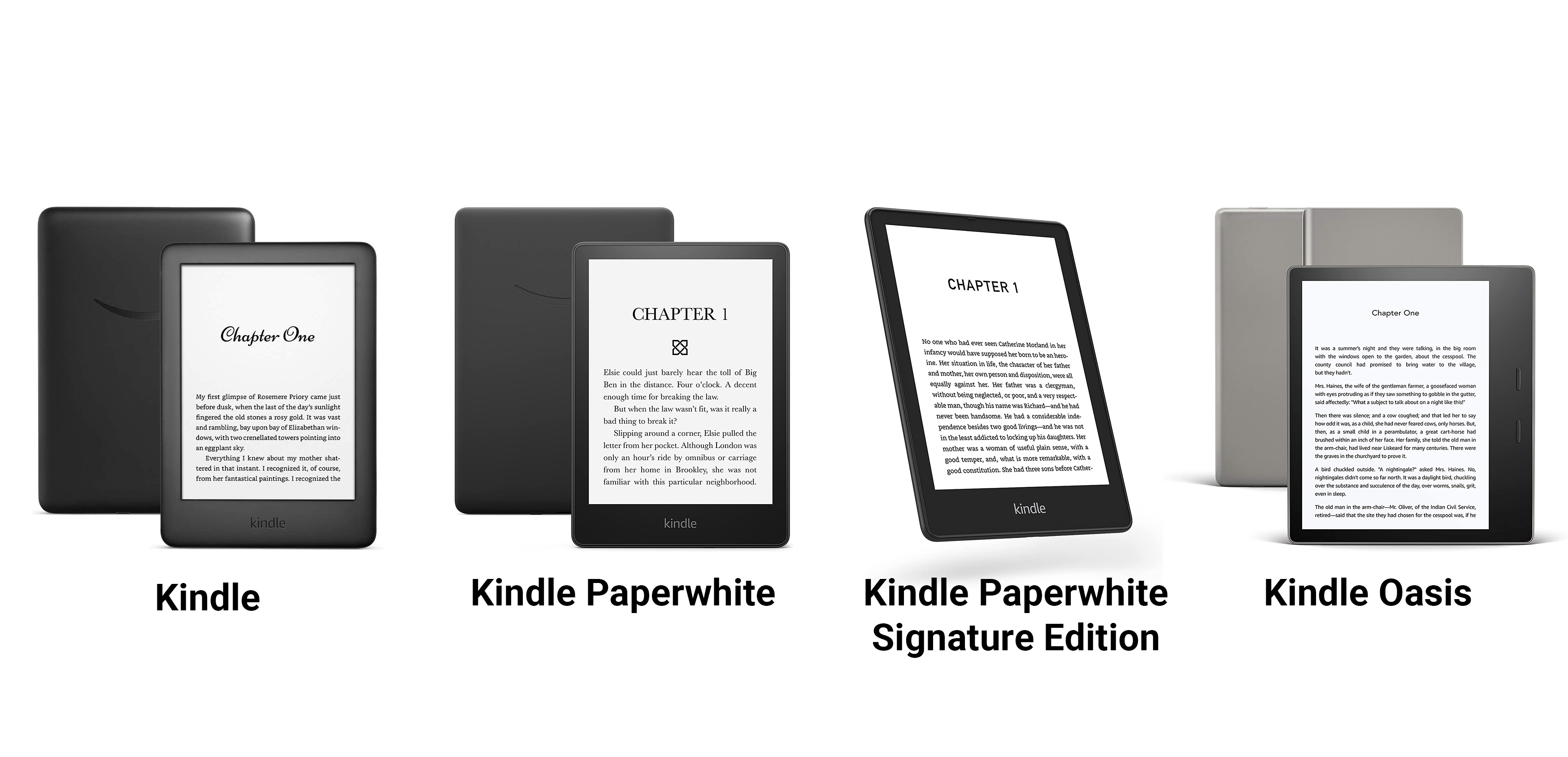 Identify your Kindle Model - Oberon Design