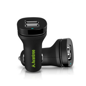 Avantree High Power 3.1A Dual USB Universal In Car Charger