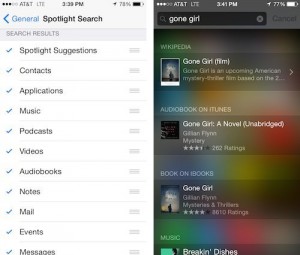 Spotlight Search