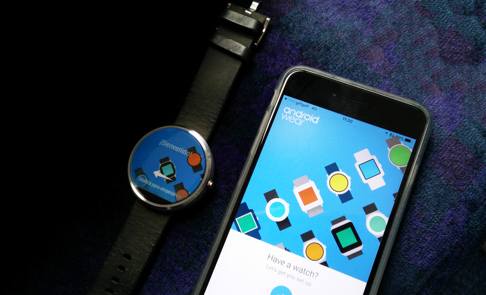 Moto 360 with your iPhone: Android Wear 