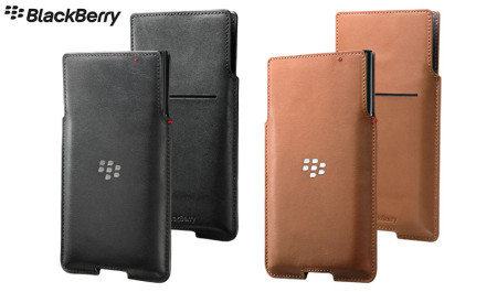 Official Blackberry Priv Leather Pocket Case Cover 